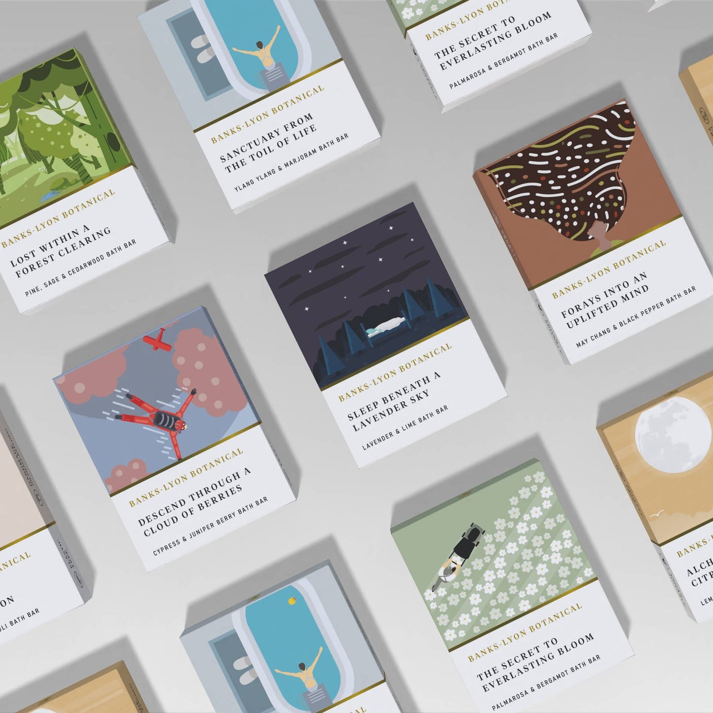 Ylang Ylang & Marjoram Solid Bath Oil Bar