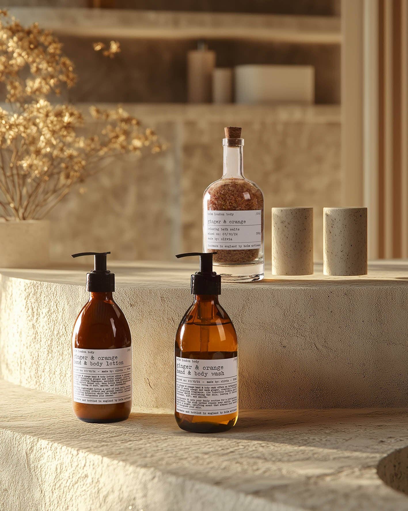 Grapefruit & Geranium Bath Salts - 580g