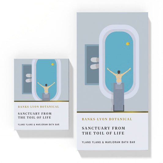 Ylang Ylang & Marjoram Solid Bath Oil Bar