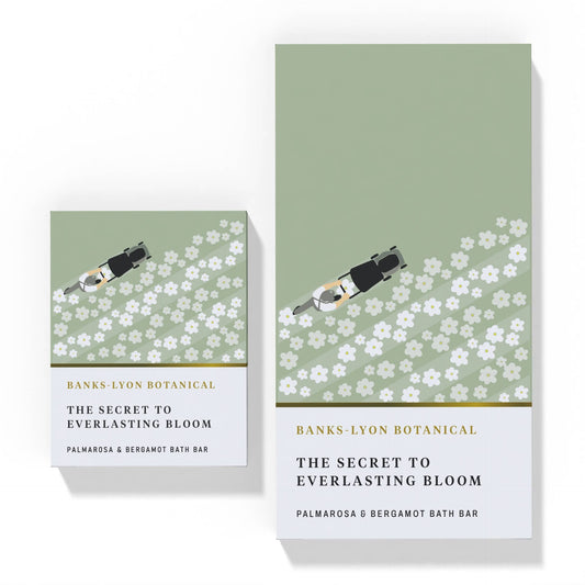 Palmarosa & Bergamot Solid Bath Oil Bar